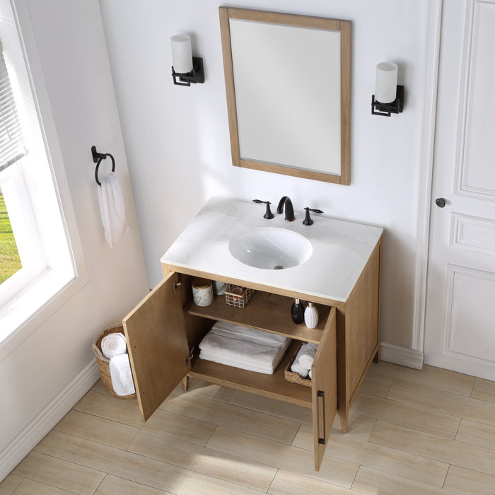 Mercury Row® Alsup 36'' Freestanding Single Bathroom Vanity with